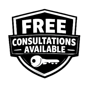 Free Consultations Available Badge